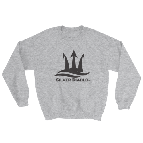 Silver Diablo logo sweater